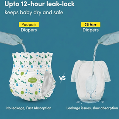 Poopals Premium Baby Diapers (XL)