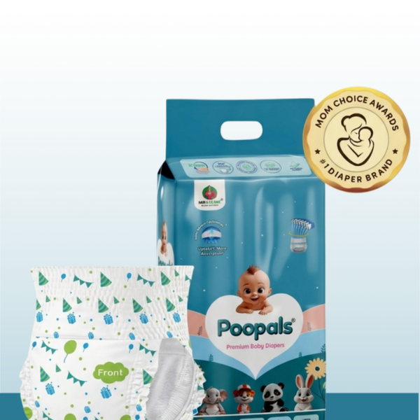 Poopals Premium Baby Diapers (L)