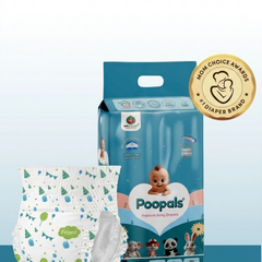 Poopals Premium Baby Diapers (XL)