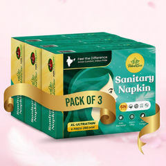 VelvetEase XL Ultra Thin Sanitary Napkins 6 Pads