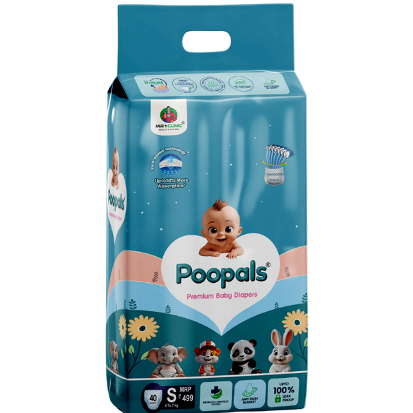 Poopals Premium Baby Diapers (XL)