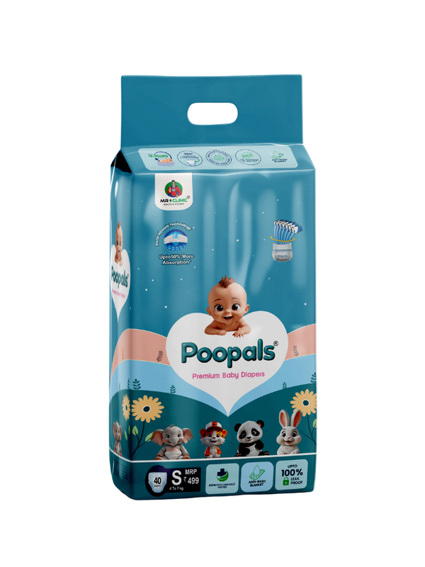 Poopals Premium Baby Diapers (L)